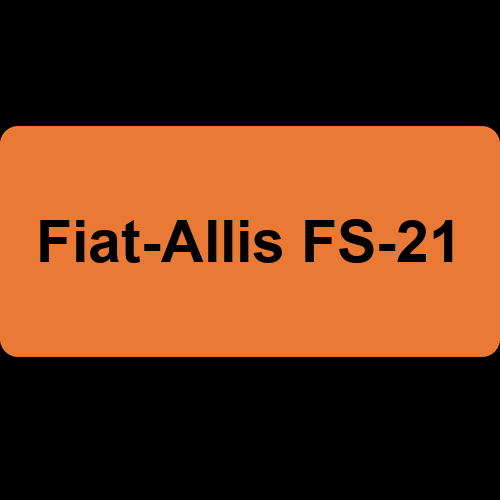 Fiat-Allis FS-21